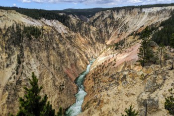 Lower falls of the grand canyon, Yellowstone